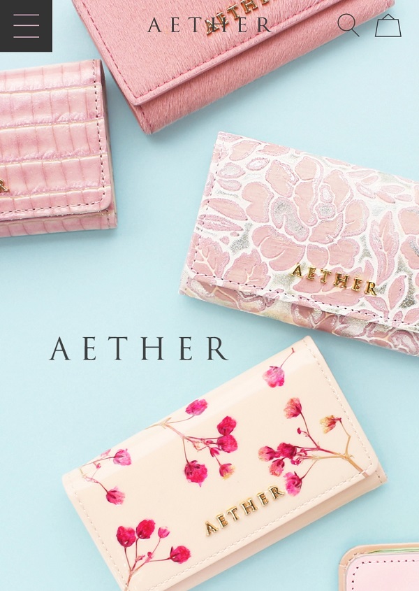 AETHER さくら✳︎キーケース